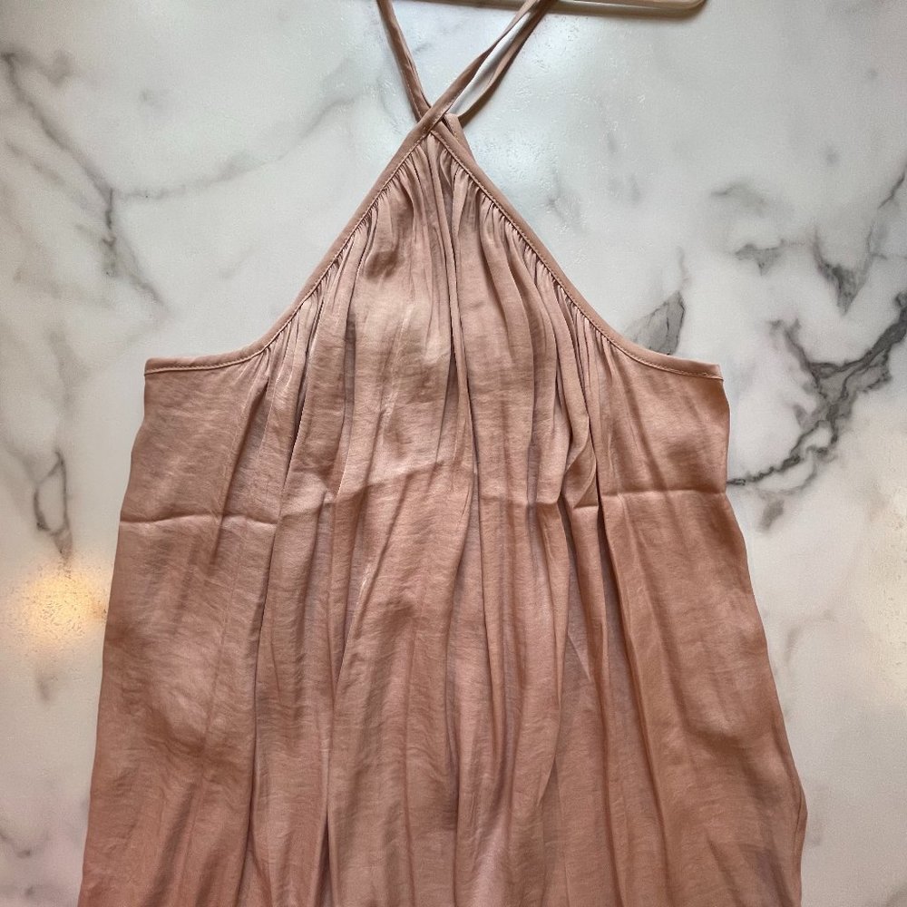 NWT Naked Zebra Crisscross halter tank